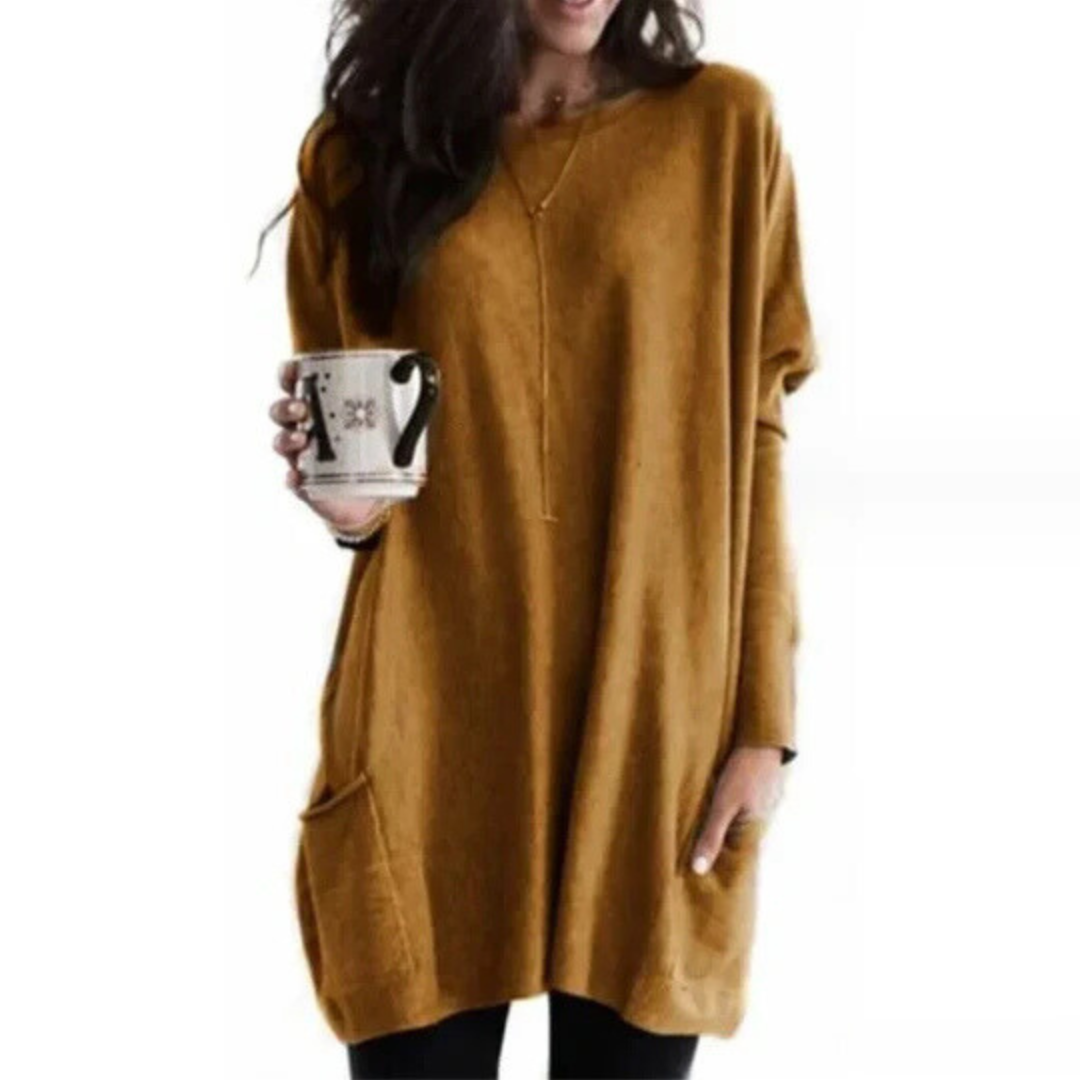 Tunique Femme Oversize Manches Longues - Image 4
