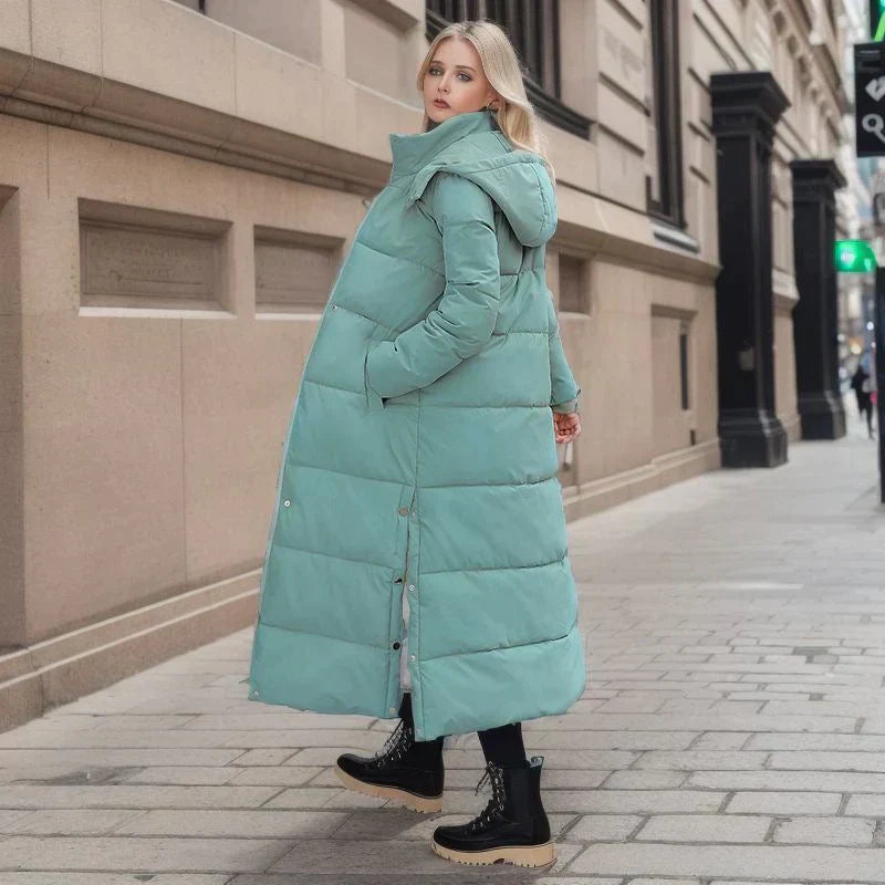 Manteau Rembourré à Capuche pour Femme - Image 9