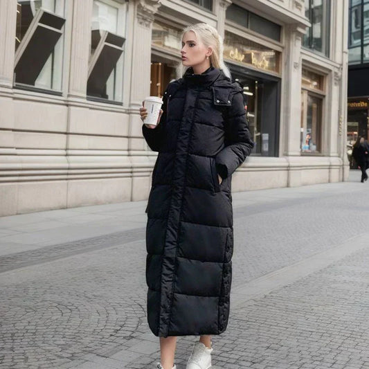 Manteau Rembourré à Capuche pour Femme - Image 1