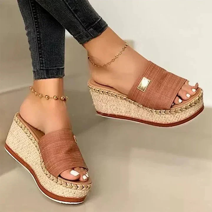 Sandales compensées à plateforme pour femmes - Image 2