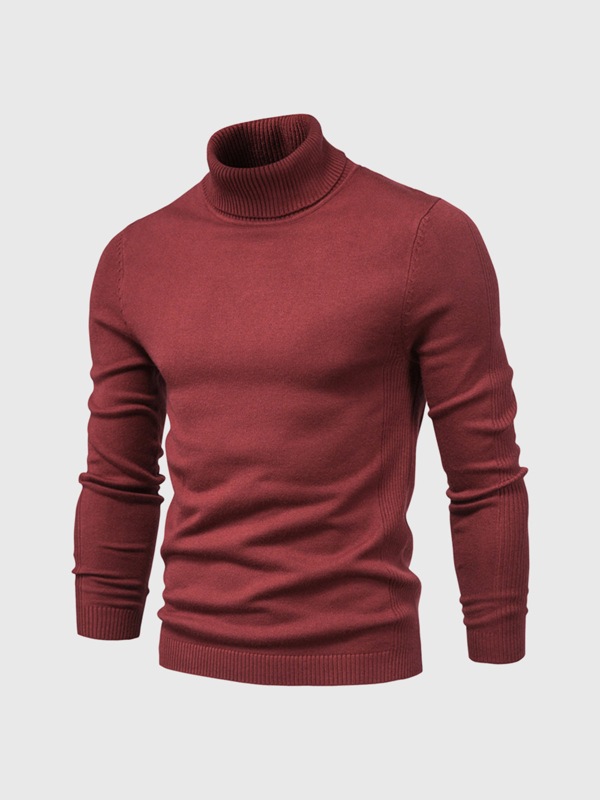 Pull à Col Roulé Slim Fit Homme - Image 3