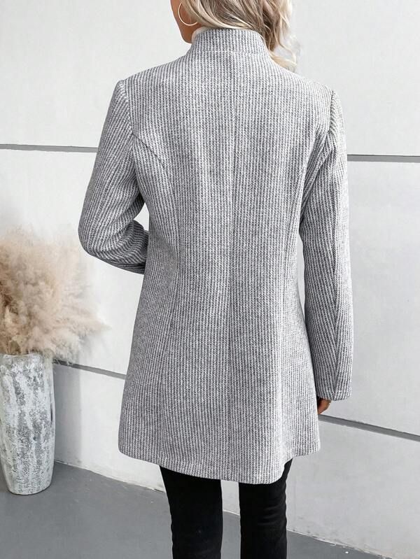Manteau Long Trapèze Femme - Image 2