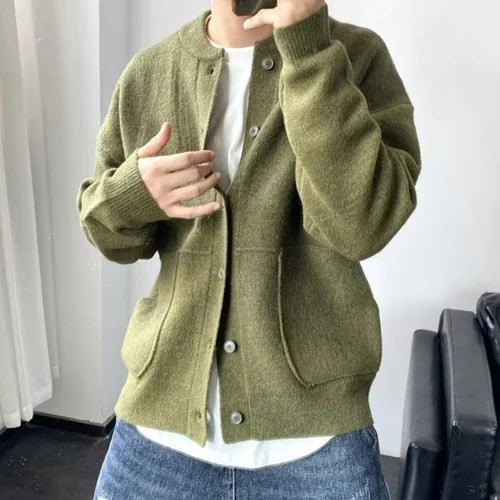 Pull-over boutonné pour homme - Image 4