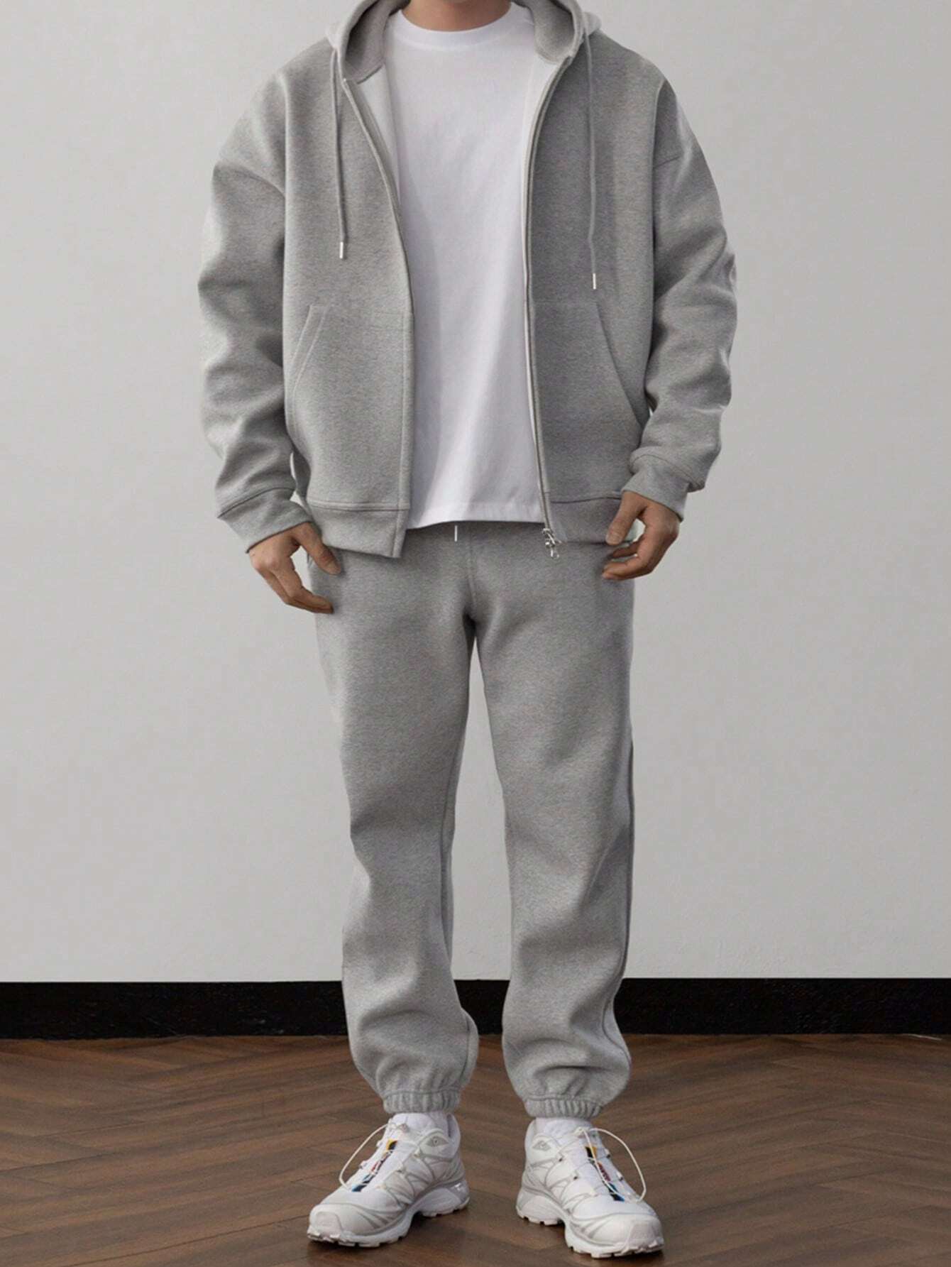Ensemble de survêtement zippé pour homme - Image 7