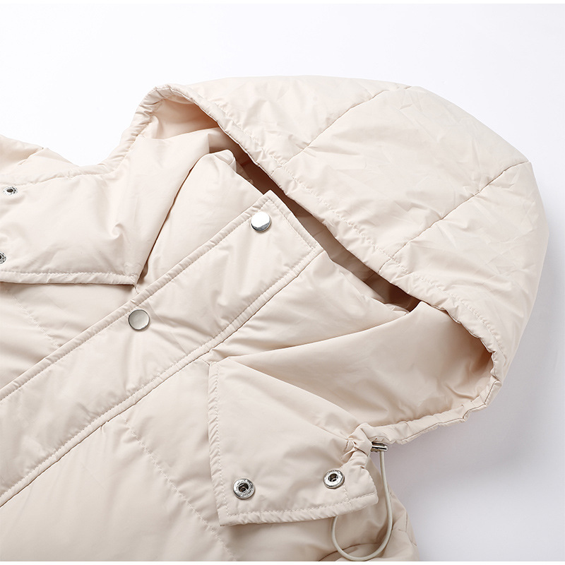 Manteau d'hiver matelassé surdimensionné pour femme - Image 6