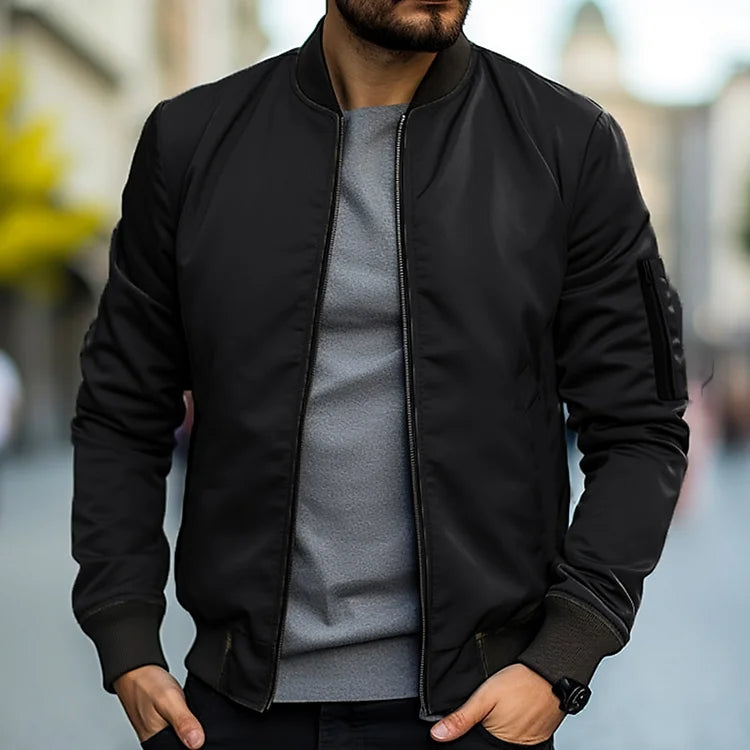 Blouson Bomber Zippé Homme - Image 2