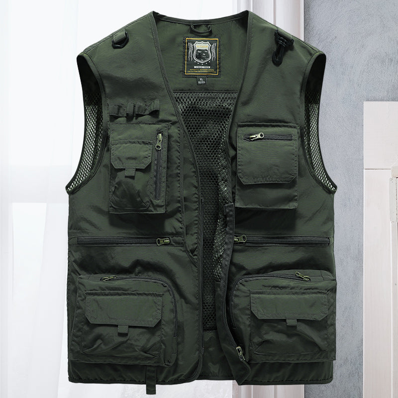 Gilet Utility Multipoches Homme - Image 1