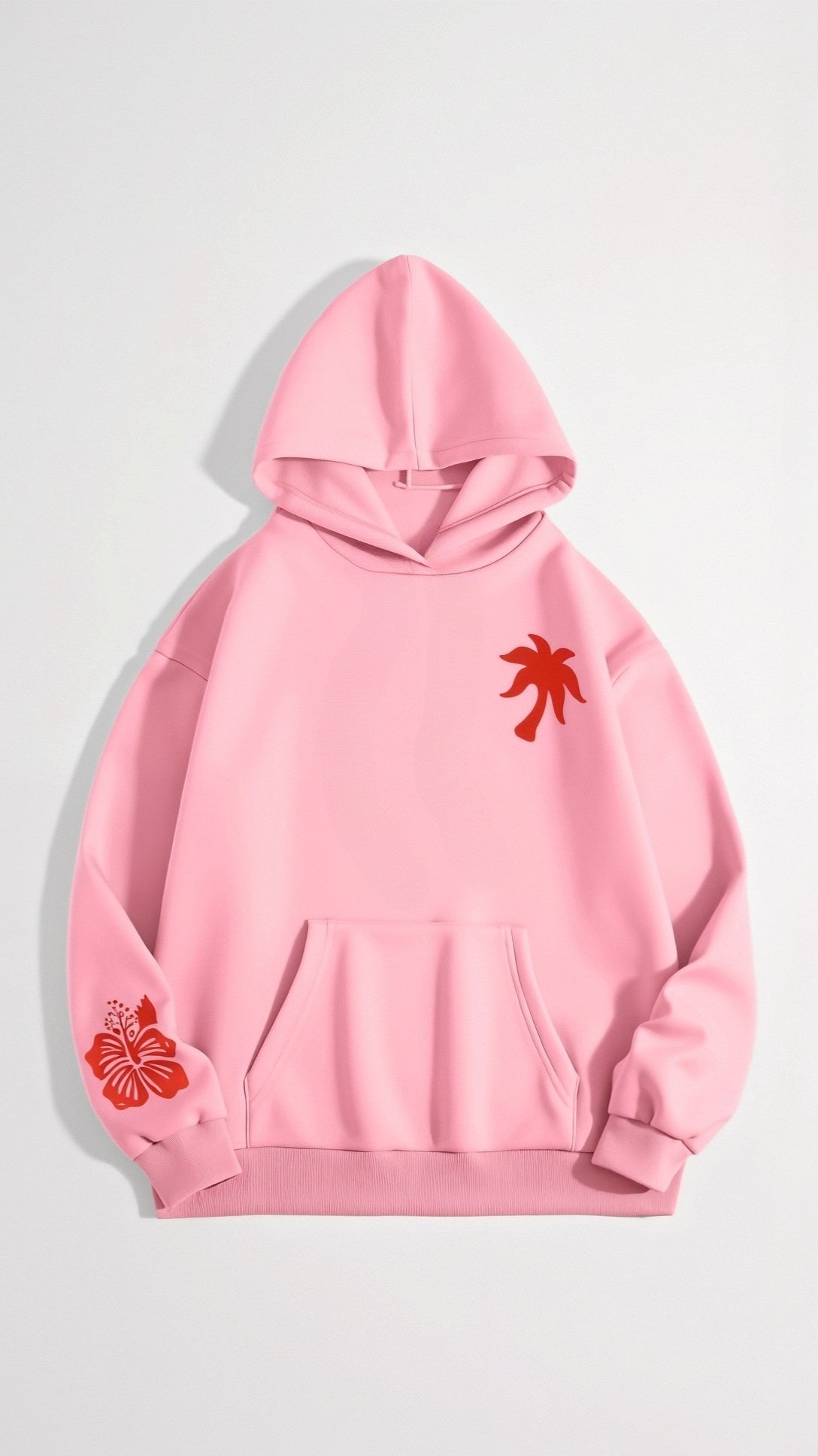 Sweat à Capuche Graphique Oversize Femme - Image 6