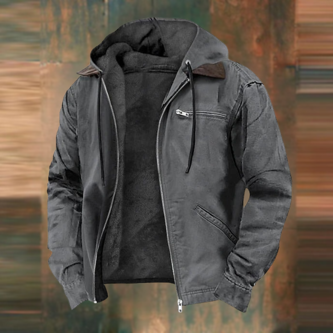 Veste Décontractée à Capuche pour Homme - Image 3