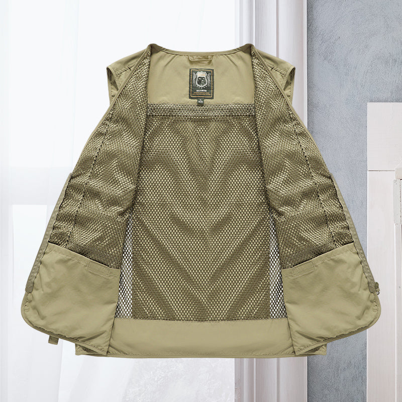 Gilet Utility Multipoches Homme - Image 3