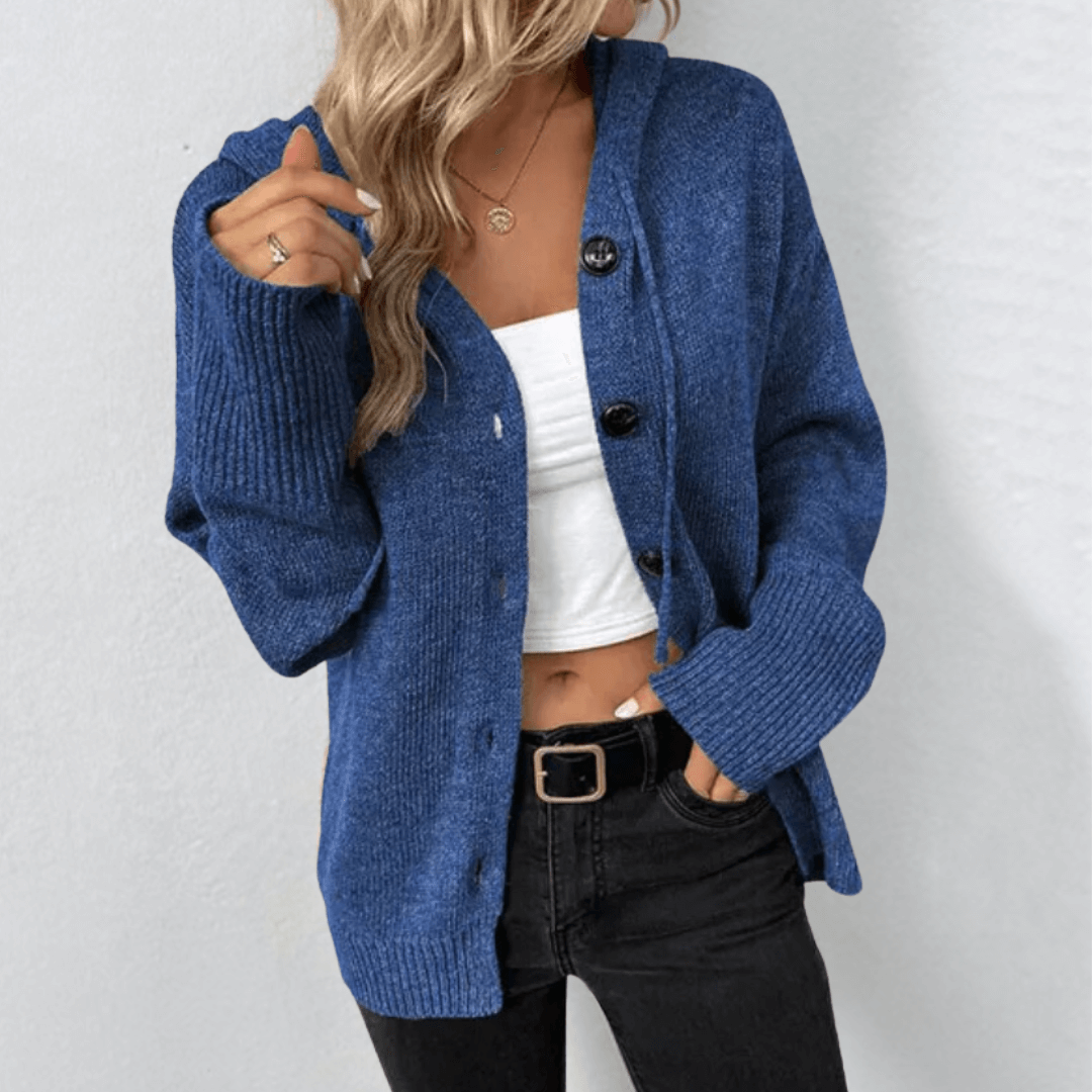 Cardigan à Capuche Oversize Femme - Image 5