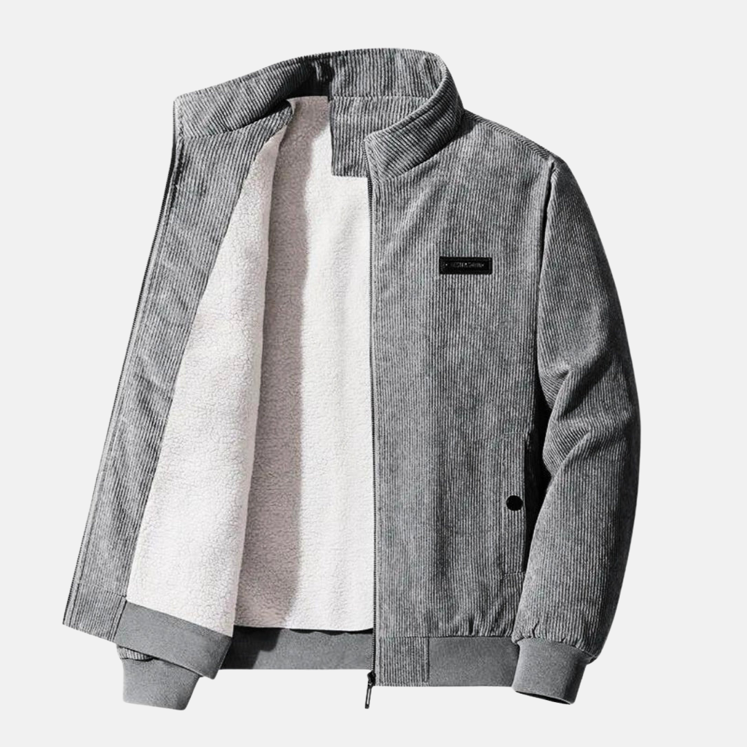 Veste Bomber Homme en Velours Côtelé - Image 2
