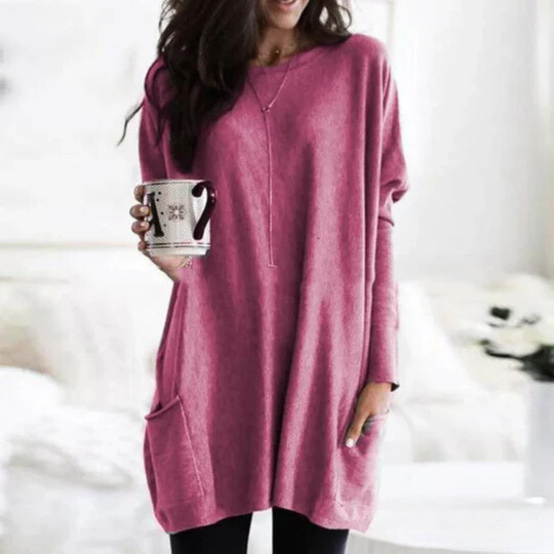 Tunique Femme Oversize Manches Longues - Image 2