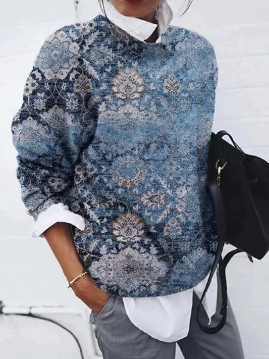 Pull imprimé pour femme - Image 1
