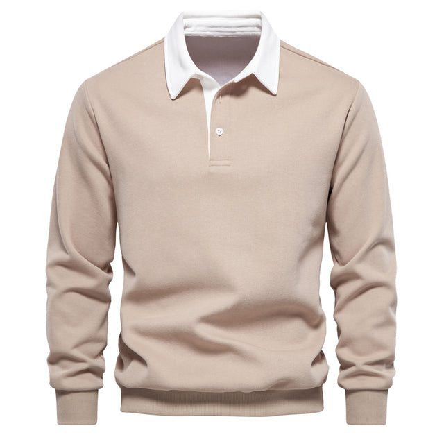 Pull à Col Polo Manches Longues Homme - Image 7