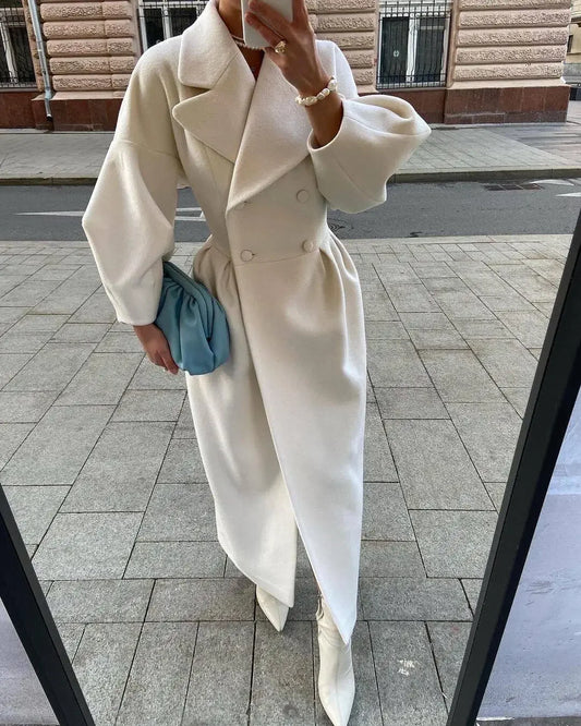 Manteau Long Croisé Femme - Image 1