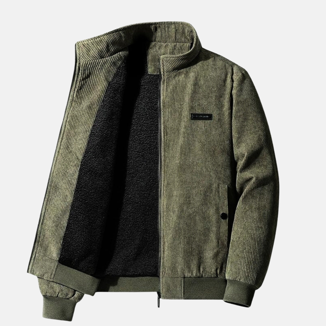 Veste Bomber Homme en Velours Côtelé - Image 3