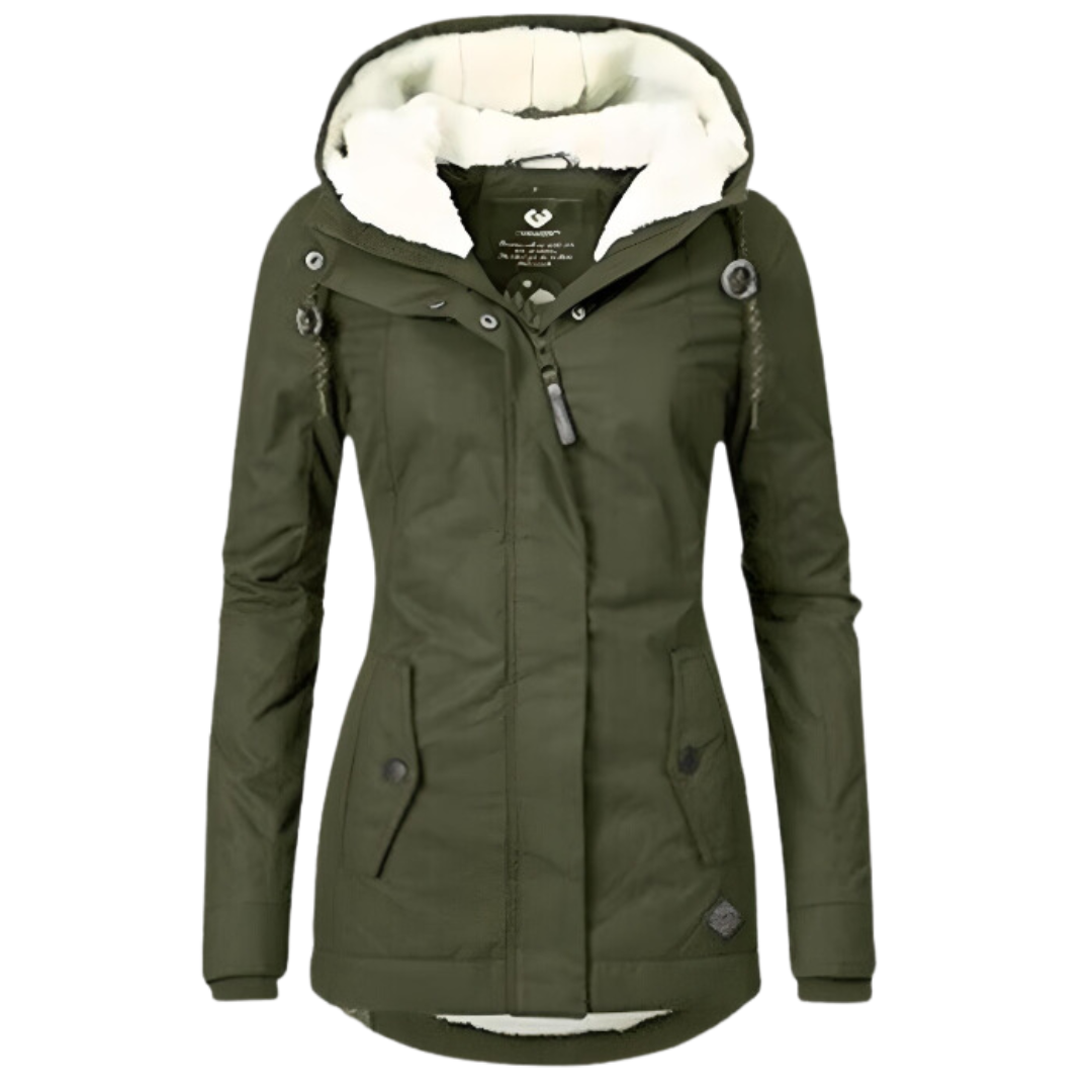 Veste à Capuche Doublée en Molleton pour Femme - Image 5