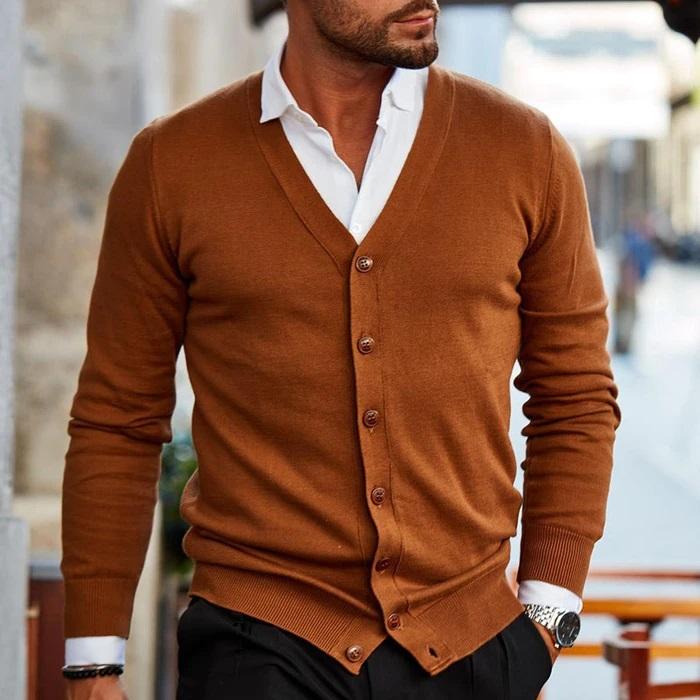 Cardigan Homme Boutonné - Image 2