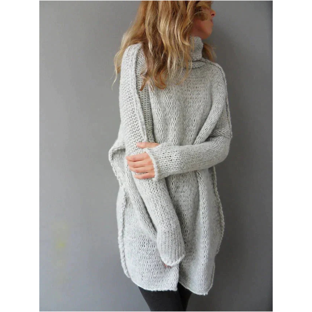 Pull ample en maille pour femme - Image 2