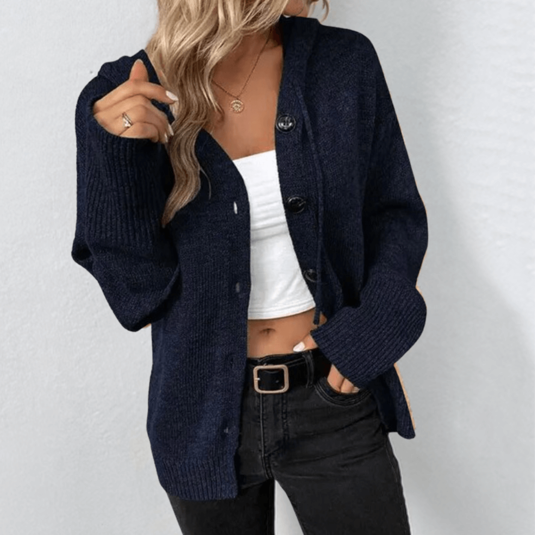 Cardigan à Capuche Oversize Femme - Image 6