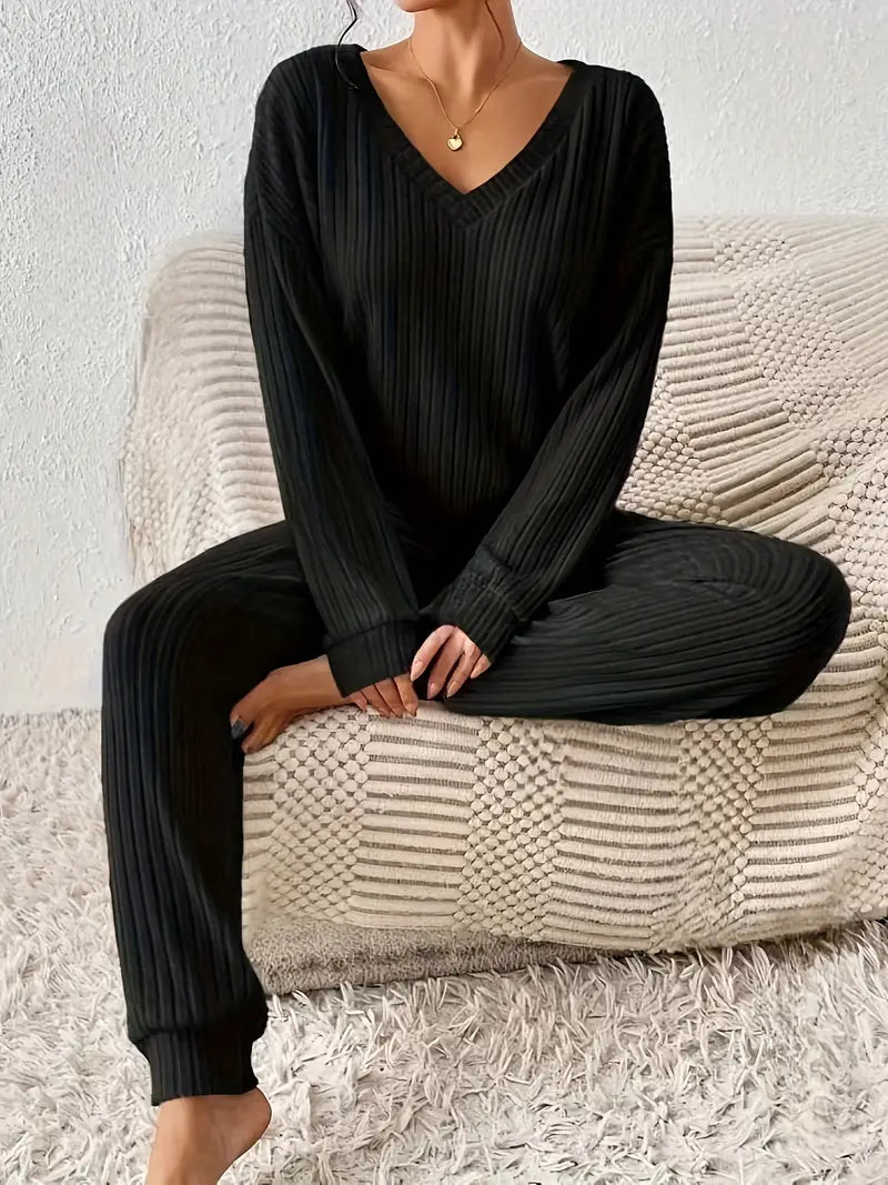 Ensemble d'intérieur pour femme à manches longues - Image 3