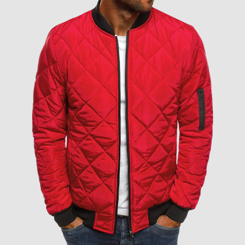Veste Bomber Matelassée Homme - Image 3