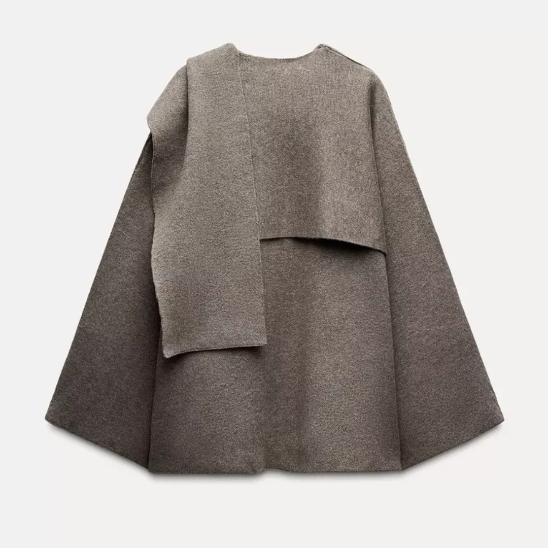 Manteau Cape Oversize Femme - Image 2
