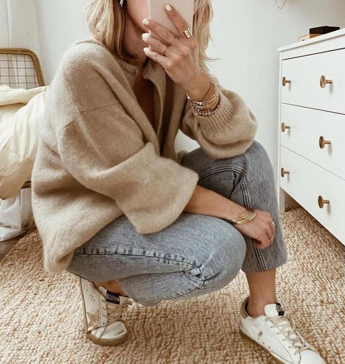 Cardigan Oversize Femme - Image 3