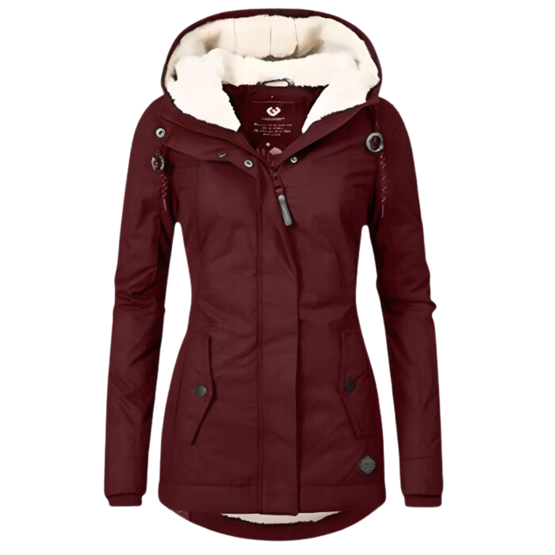Veste à Capuche Doublée en Molleton pour Femme - Image 6