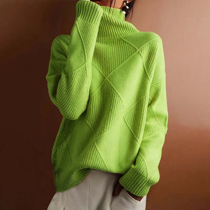 Pull Femme Motif Losanges - Image 2