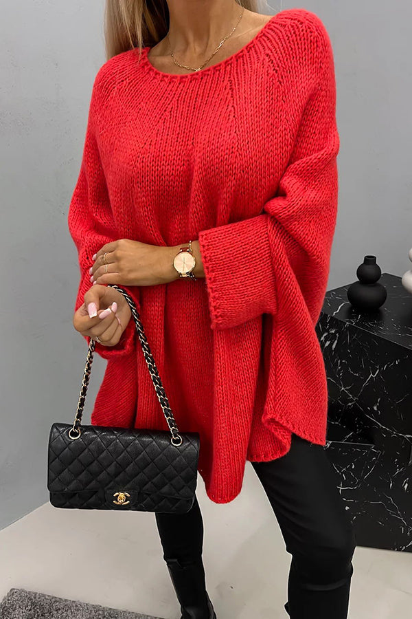Pull ample en maille pour femme - Image 5