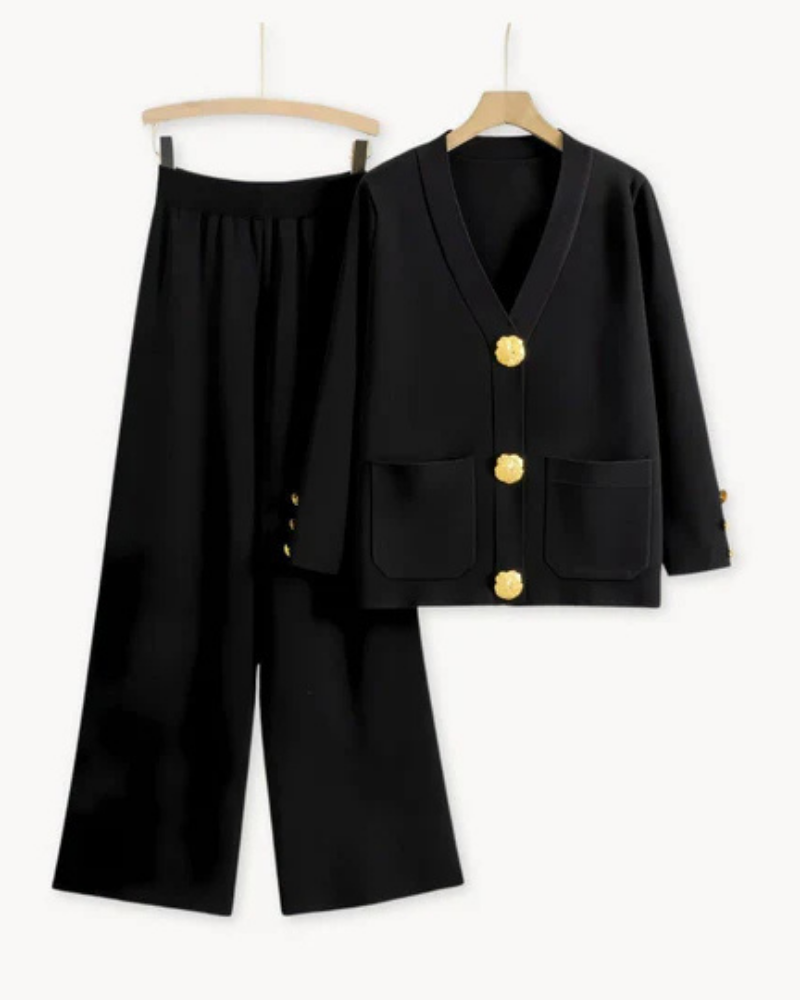 Ensemble Deux Pièces Femme Jambe Large - Image 3