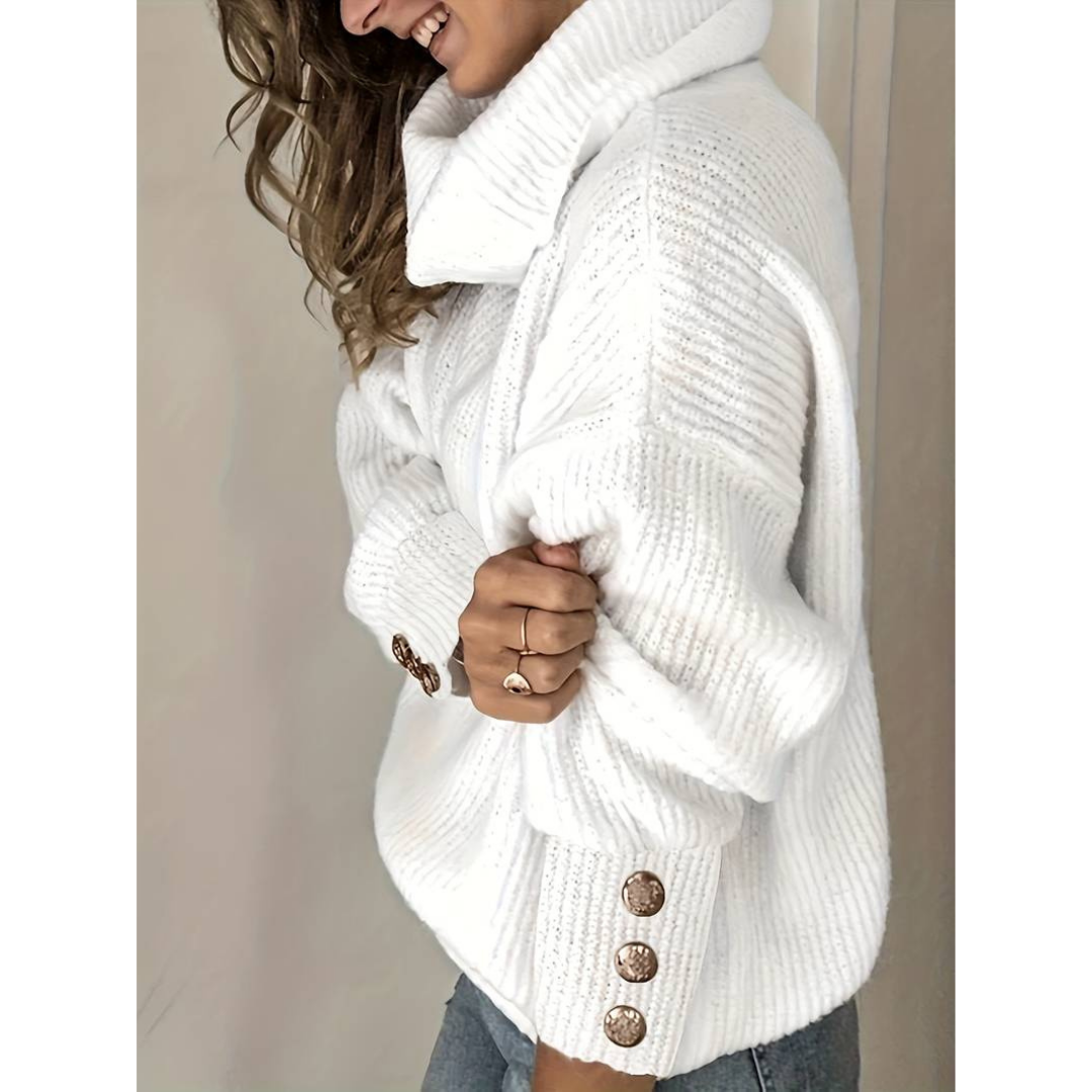 Pull Femme à Col Roulé - Image 2