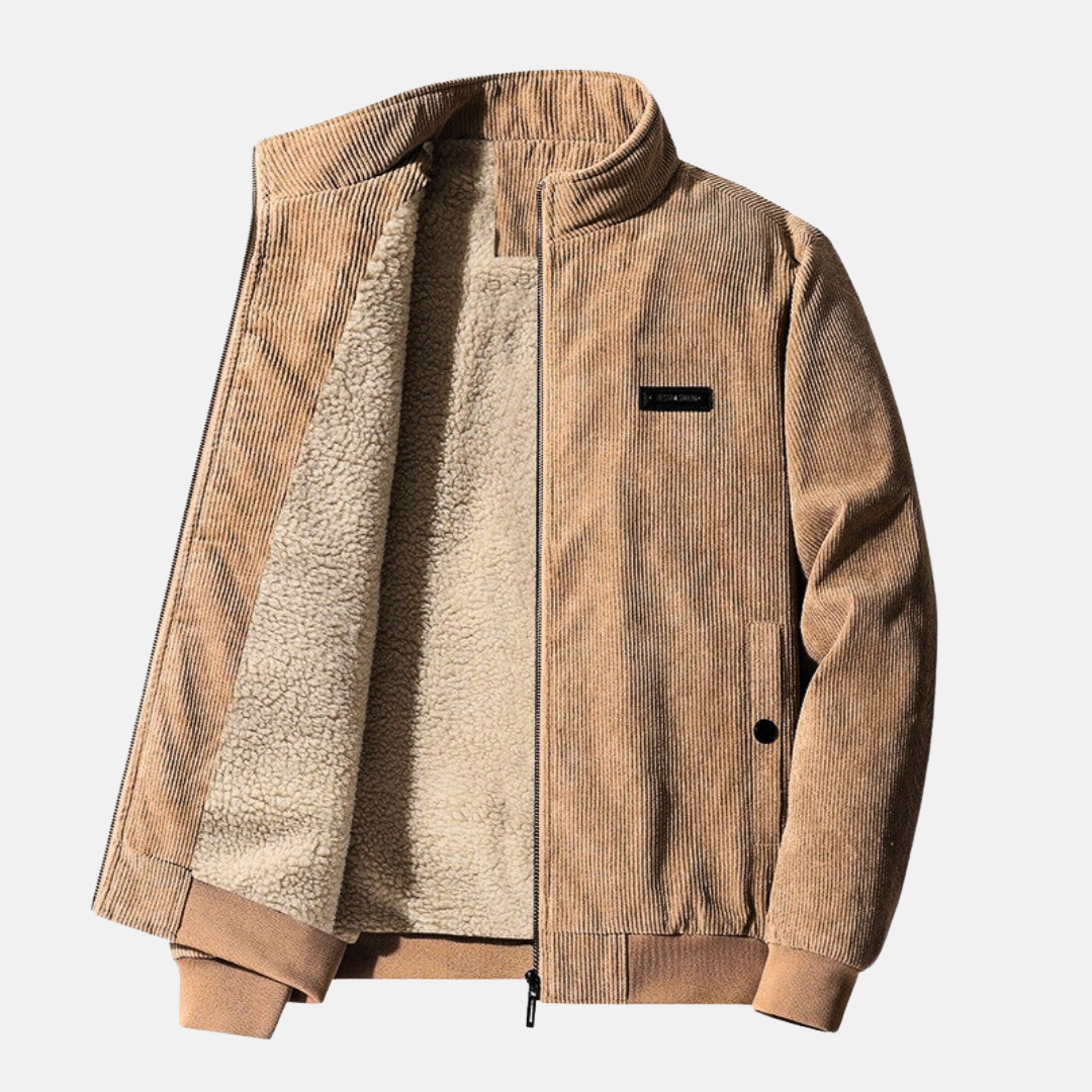 Veste Bomber Homme en Velours Côtelé - Image 4