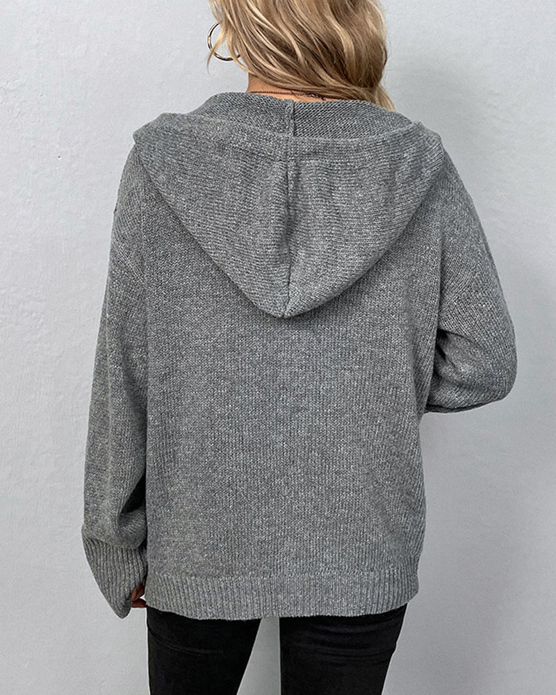 Cardigan à Capuche pour Femme - Image 3