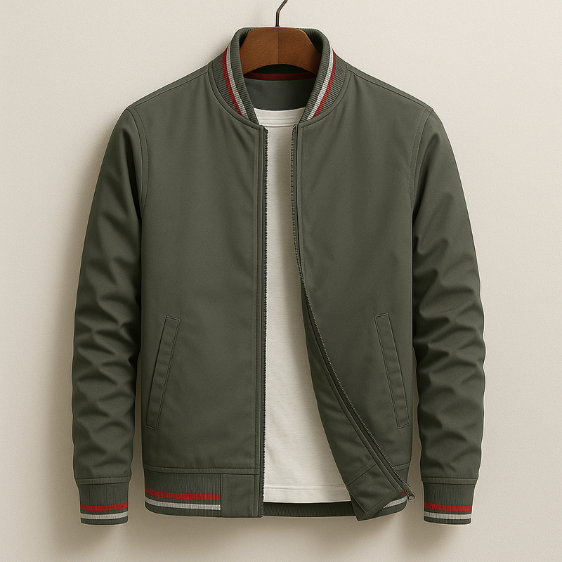 Blouson Homme Col Côtelé - Image 3