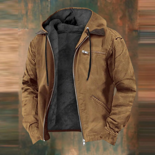 Veste Décontractée à Capuche pour Homme - Image 1