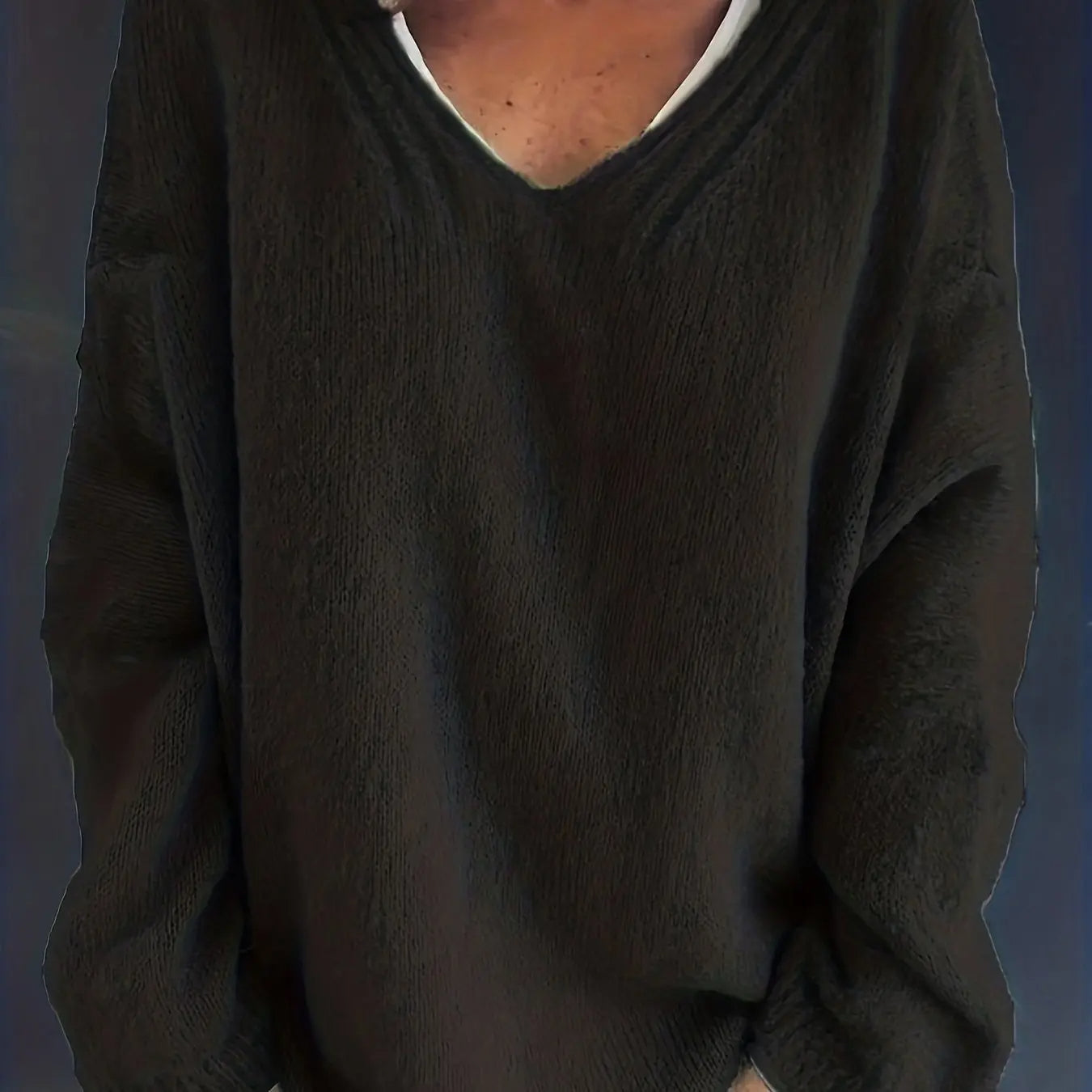 Pull ample en maille pour femme - Image 4