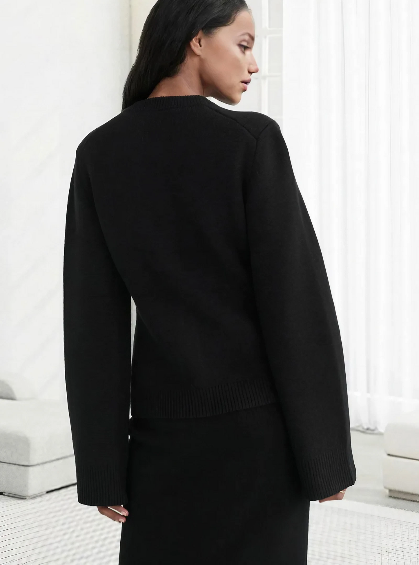 Cardigan Boutonné Femme - Image 8