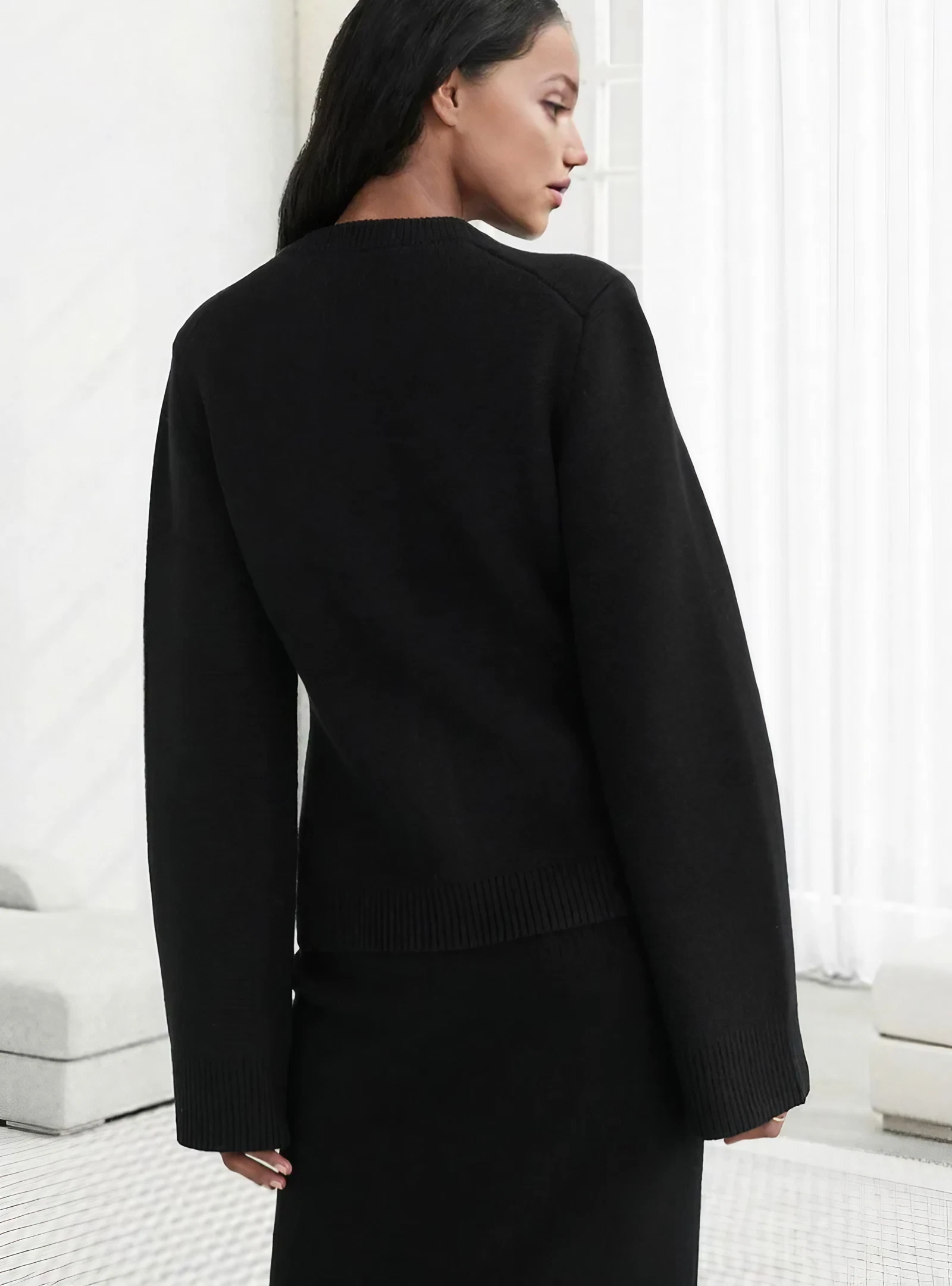 Cardigan Boutonné Femme - Image 8
