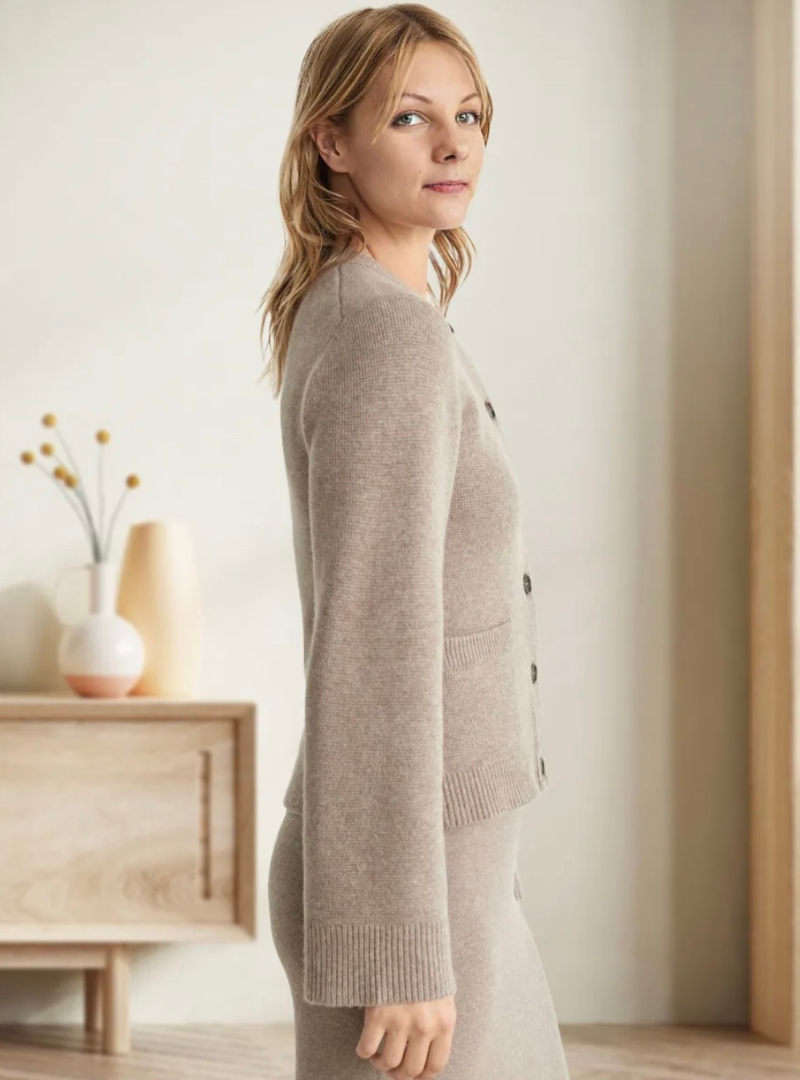 Cardigan Boutonné Femme - Image 3