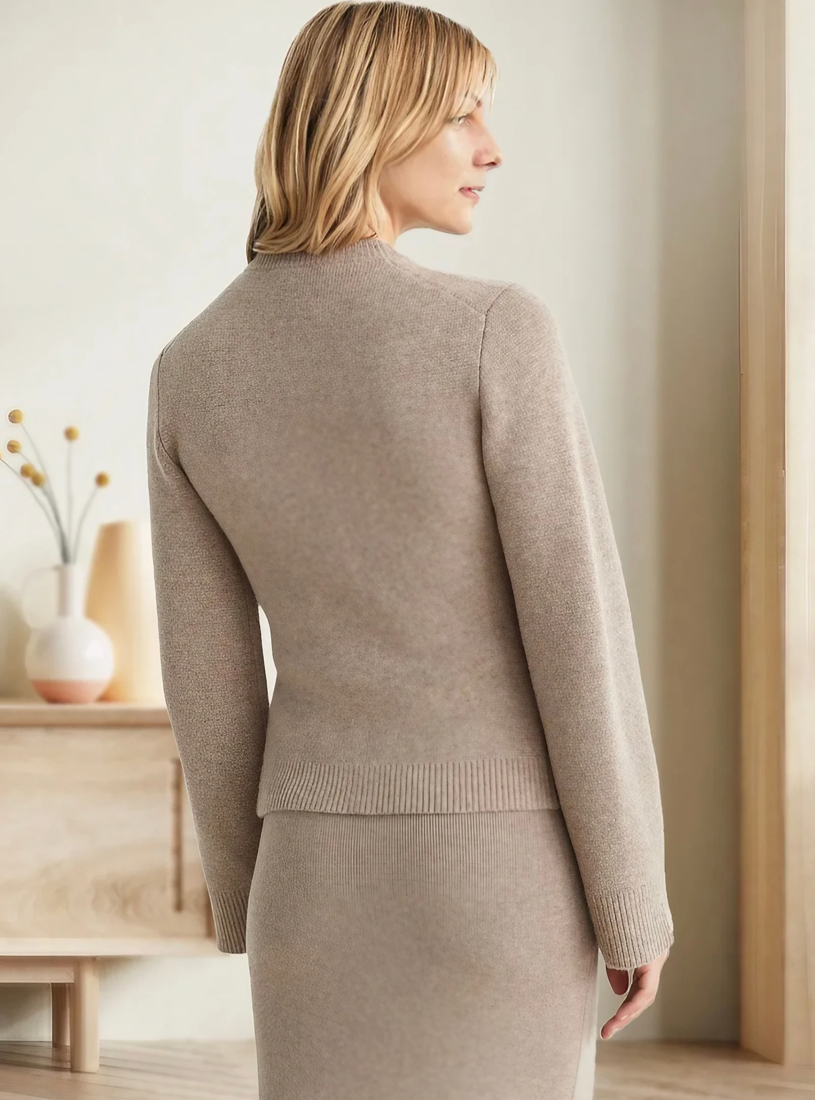 Cardigan Boutonné Femme - Image 5
