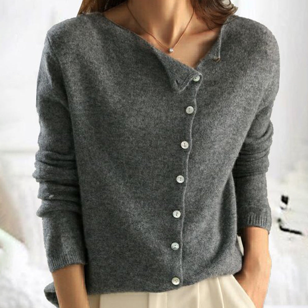 Pull boutonné pour femme - Image 3