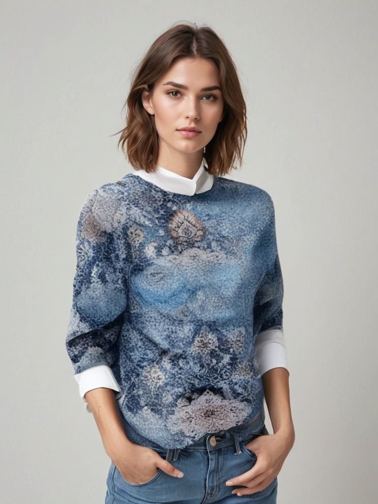 Pull imprimé pour femme - Image 3
