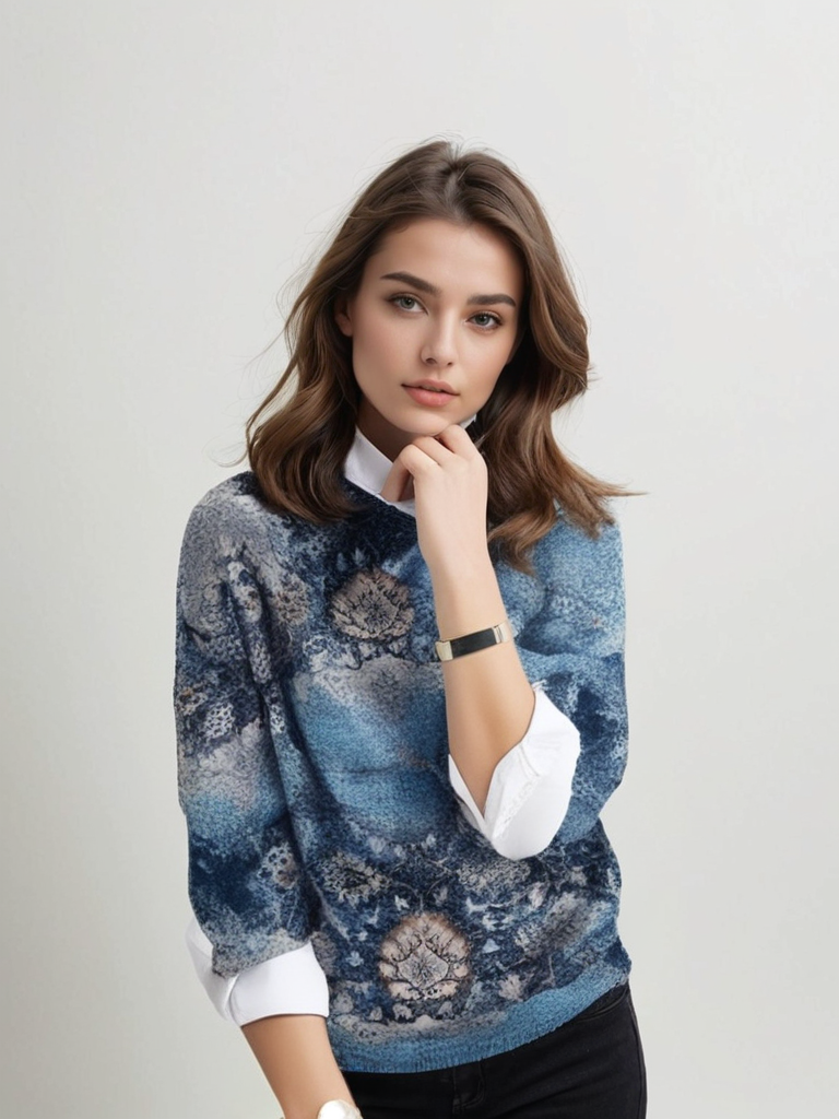 Pull imprimé pour femme - Image 4
