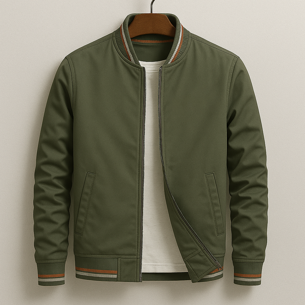 Blouson Homme Col Côtelé - Image 4