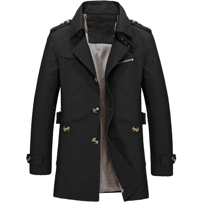 Trench-coat croisé pour homme - Image 3