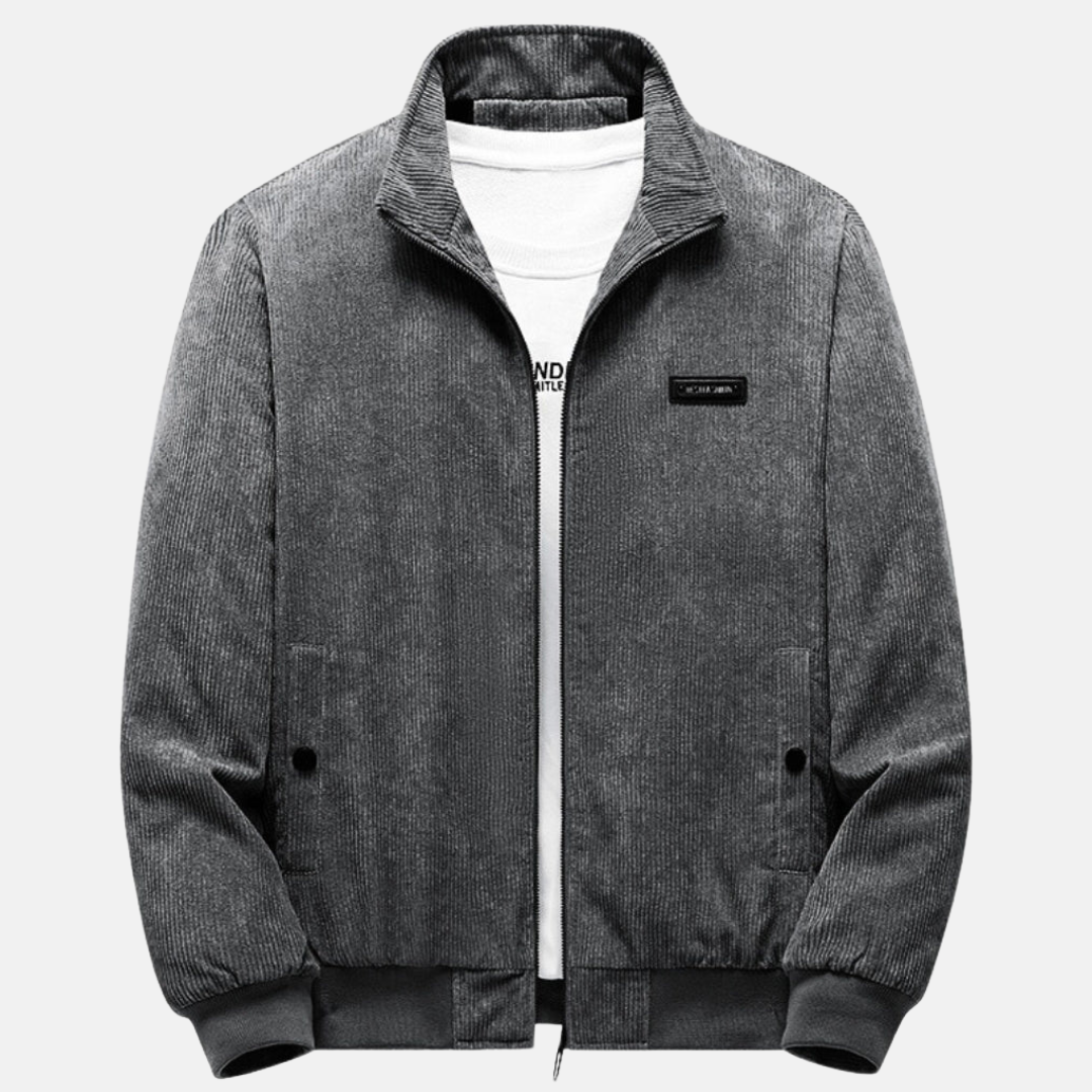 Veste Bomber Homme en Velours Côtelé - Image 1