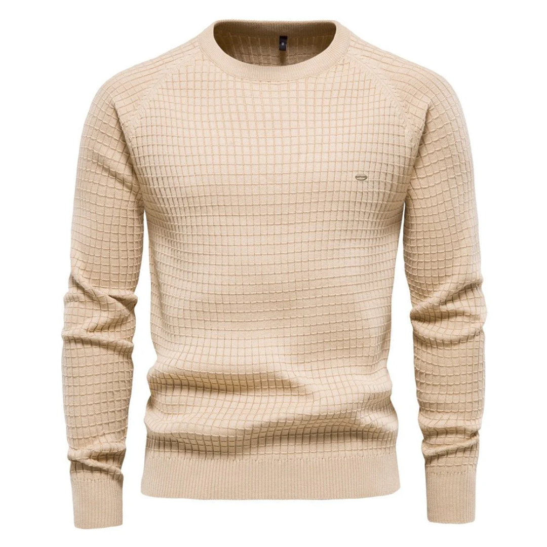 Pull Homme Col Rond Maille Texturée - Image 5